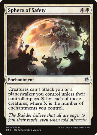 Sphere of Safety [Commander 2016] | Good Games North