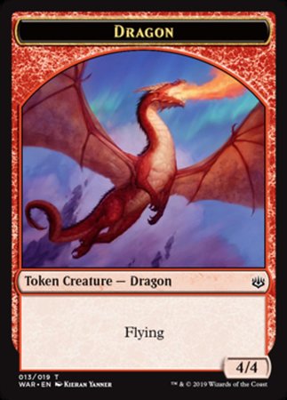 Dragon Token [War of the Spark Tokens] | Good Games North