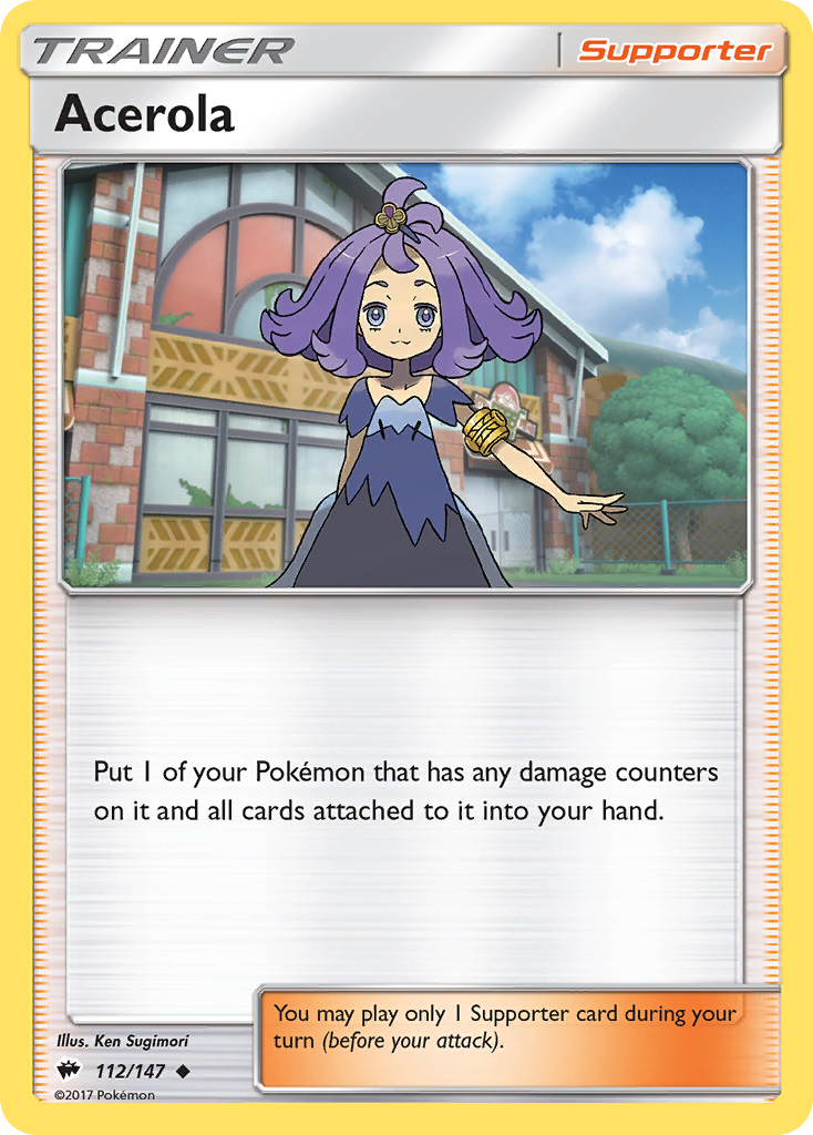 Acerola (112/147) [Sun & Moon: Burning Shadows] | Good Games North