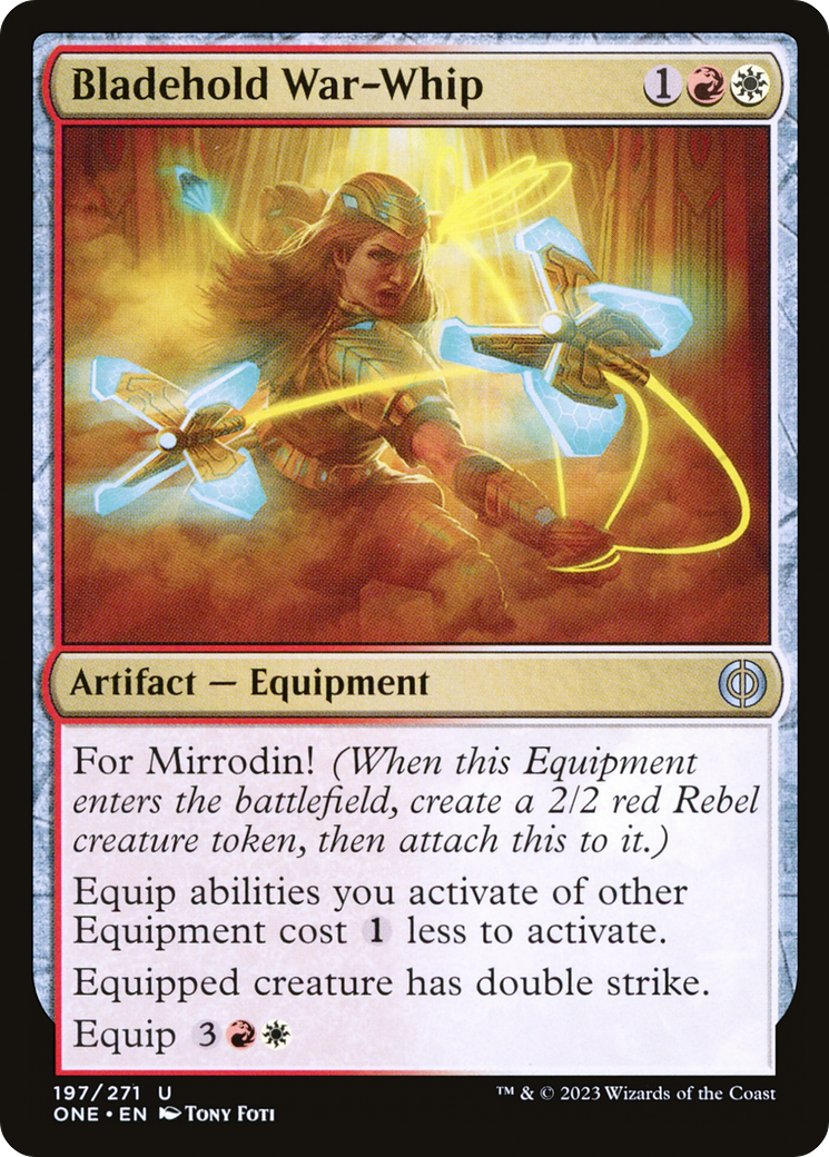 Bladehold War-Whip [Phyrexia: All Will Be One] | Good Games North