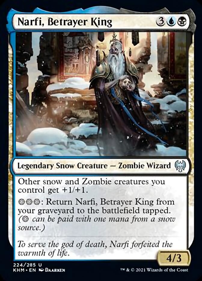 Narfi, Betrayer King [Kaldheim] | Good Games North