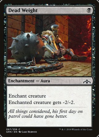 Dead Weight [Guilds of Ravnica] | Good Games North