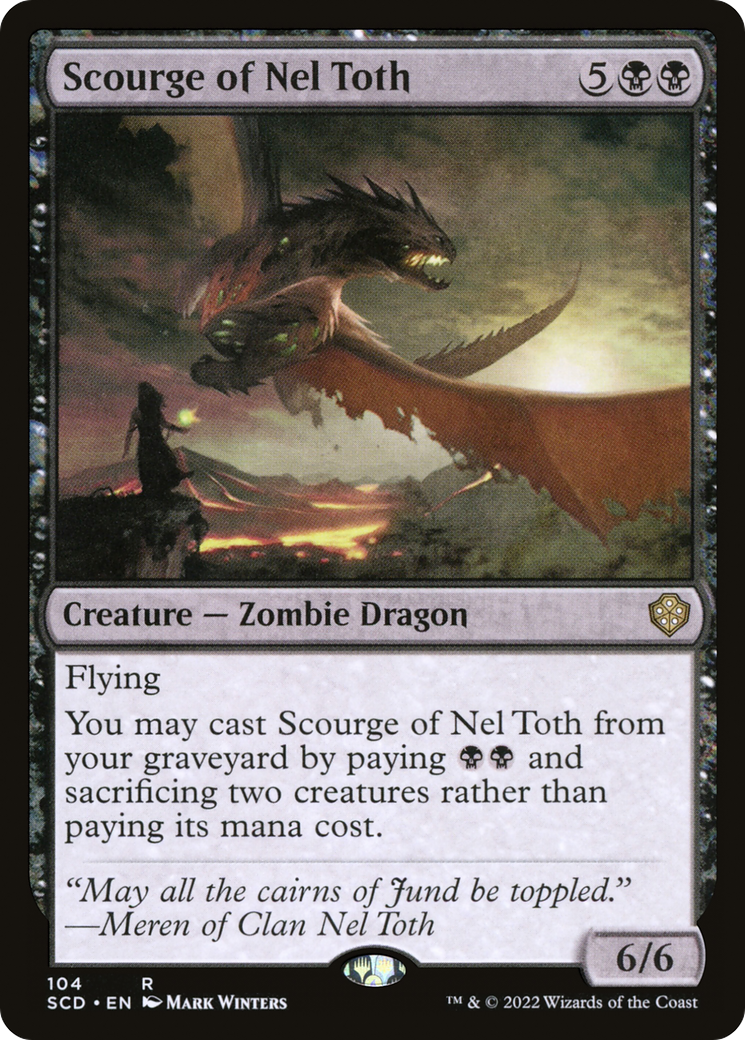 Scourge of Nel Toth [Starter Commander Decks] | Good Games North