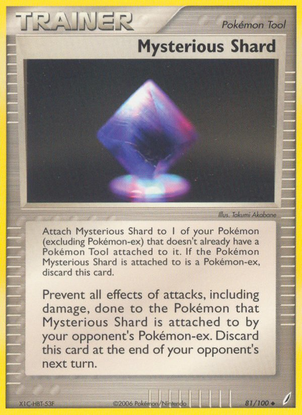 Mysterious Shard (81/100) [EX: Crystal Guardians] | Good Games North