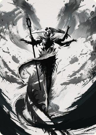 Atraxa, Grand Unifier 2 Art Card [Phyrexia: All Will Be One Art Series] | Good Games North