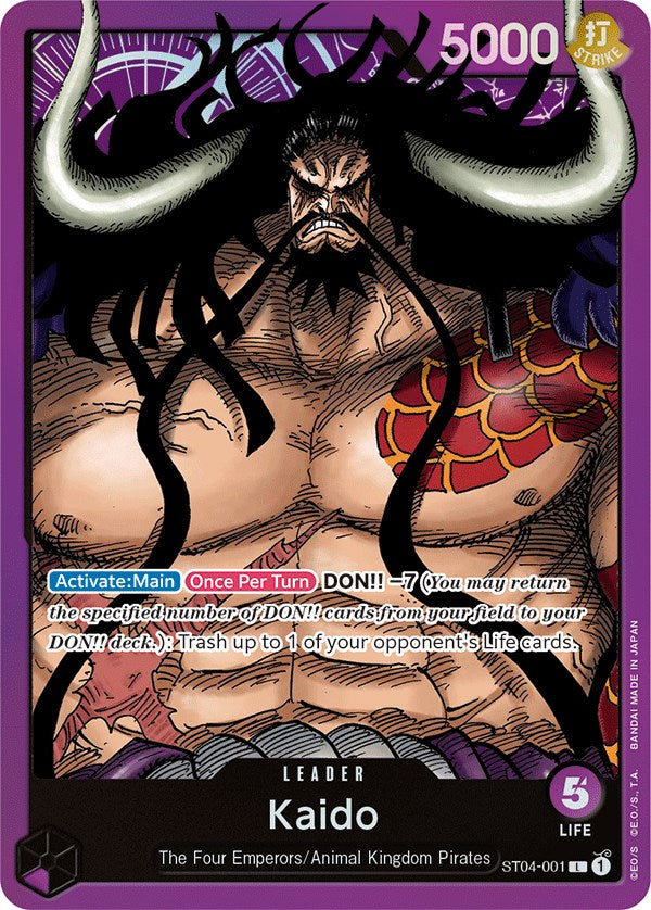 Kaido (001) [Starter Deck: Animal Kingdom Pirates] | Good Games North
