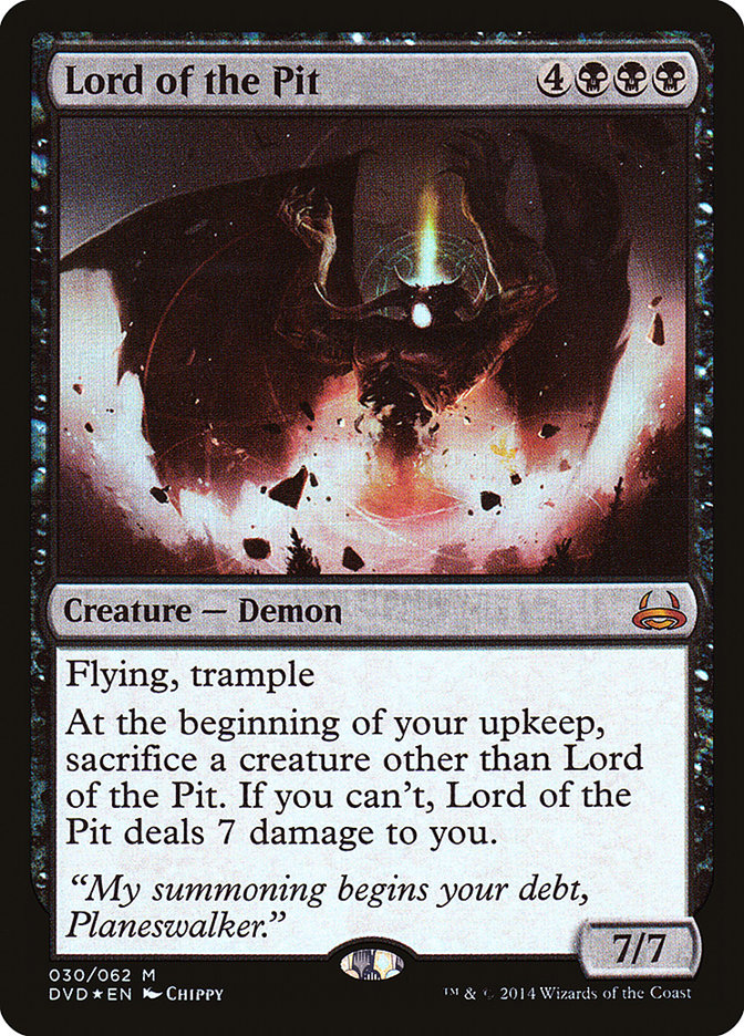 Lord of the Pit (Divine vs. Demonic) [Duel Decks Anthology] | Good Games North