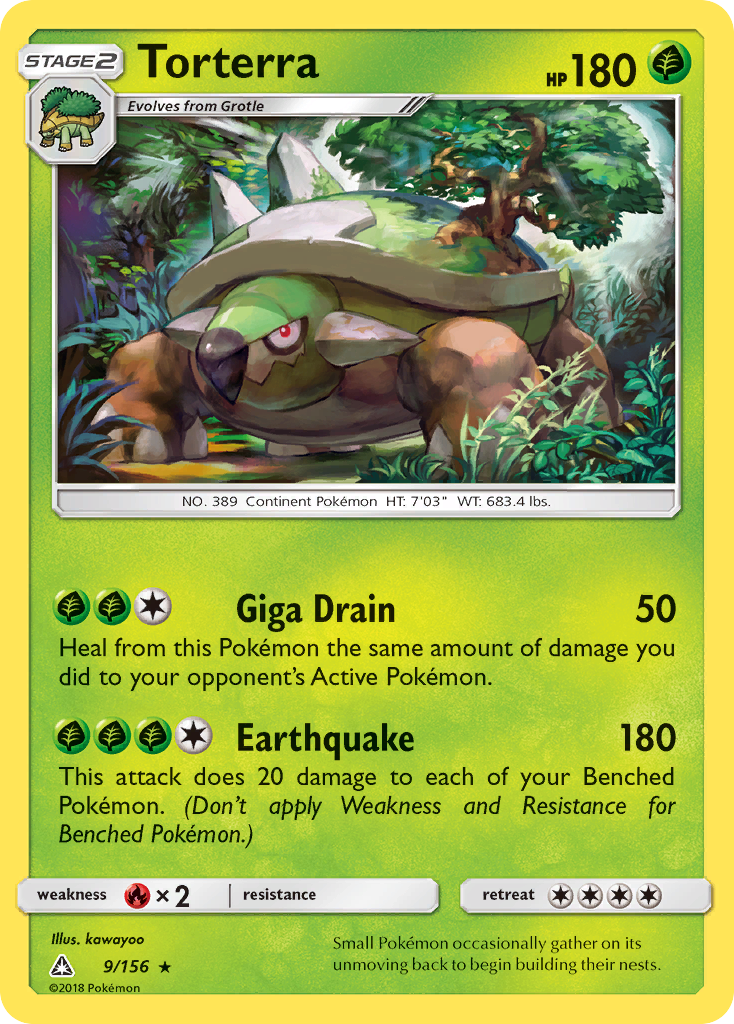 Torterra (9/156) [Sun & Moon: Ultra Prism] | Good Games North