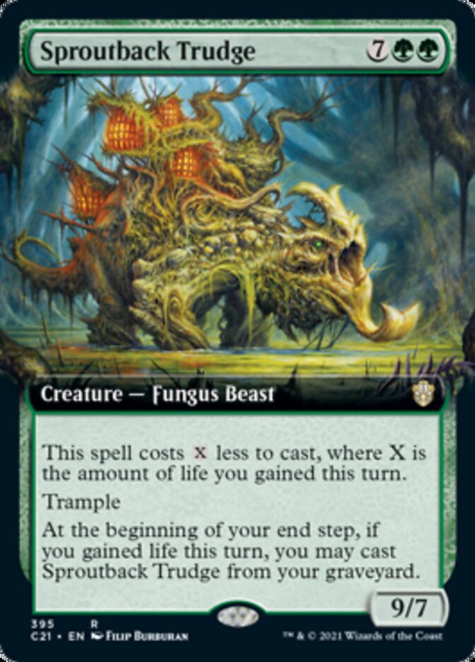 Sproutback Trudge (Extended) [Commander 2021] | Good Games North
