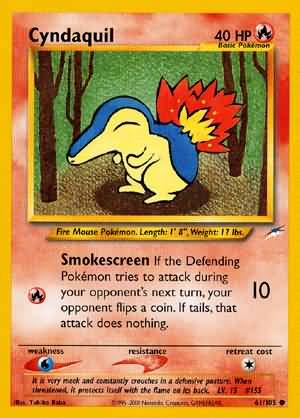 Cyndaquil (61/105) [Neo Destiny Unlimited] | Good Games North