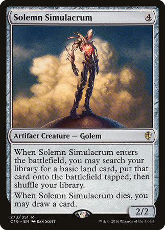 Solemn Simulacrum [Commander 2016] | Good Games North