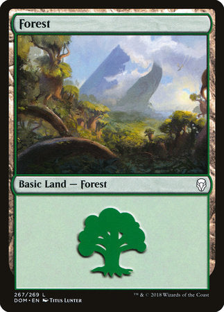 Forest (267) [Dominaria] | Good Games North