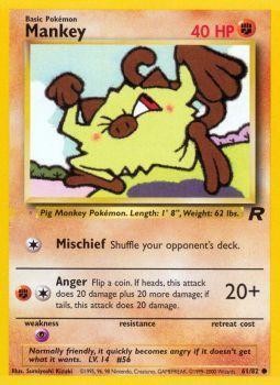 Mankey (61/82) [Team Rocket Unlimited] | Good Games North