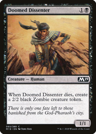 Doomed Dissenter [Core Set 2019] | Good Games North