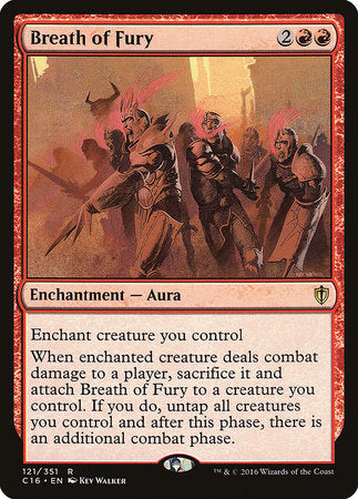 Breath of Fury [Commander 2016] | Good Games North