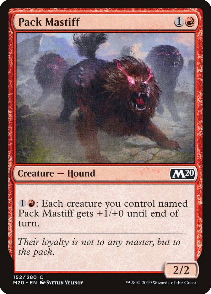Pack Mastiff [Core Set 2020] | Good Games North
