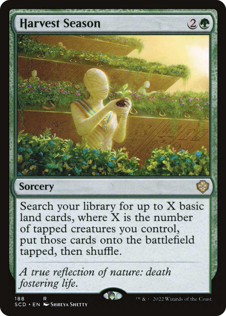 Harvest Season [Starter Commander Decks] | Good Games North