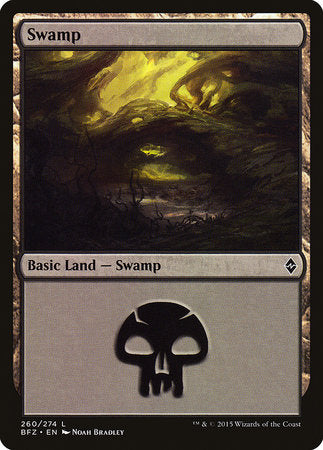 Swamp (260) [Battle for Zendikar] | Good Games North