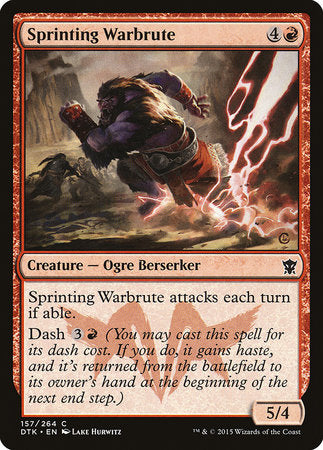 Sprinting Warbrute [Dragons of Tarkir] | Good Games North