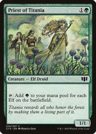 Priest of Titania [Commander 2014] | Good Games North