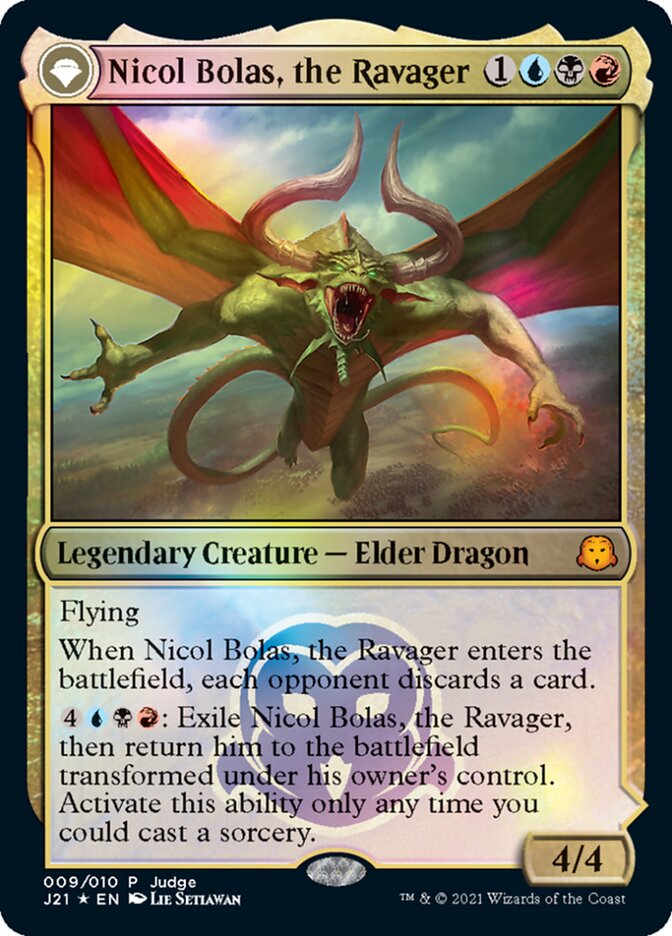 Nicol Bolas, the Ravager [Judge Gift Cards 2021] | Good Games North