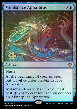 Mindsplice Apparatus [Phyrexia: All Will Be One Prerelease Promos] | Good Games North