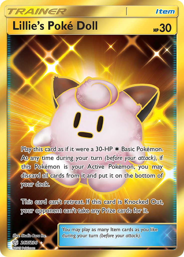 Lillie's Poke Doll (267/236) [Sun & Moon: Cosmic Eclipse] | Good Games North
