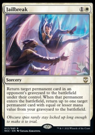 Jailbreak (Promo Pack) [Streets of New Capenna Commander Promos] | Good Games North