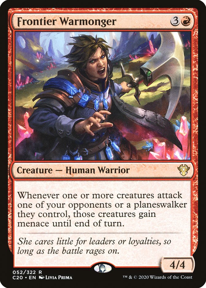 Frontier Warmonger [Commander 2020] | Good Games North