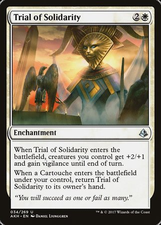 Trial of Solidarity [Amonkhet] | Good Games North