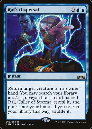 Ral's Dispersal [Guilds of Ravnica] | Good Games North