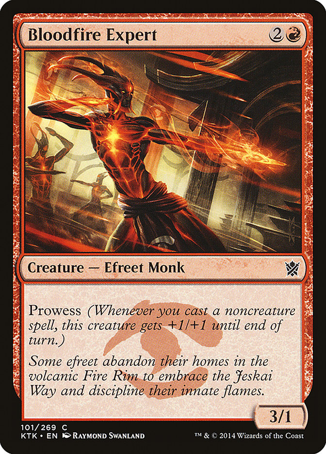 Bloodfire Expert [Khans of Tarkir] | Good Games North