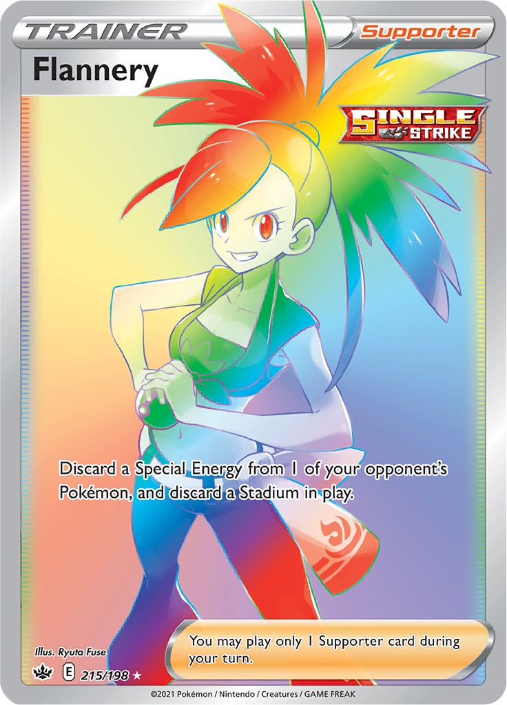 Flannery (215/198) [Sword & Shield: Chilling Reign] | Good Games North
