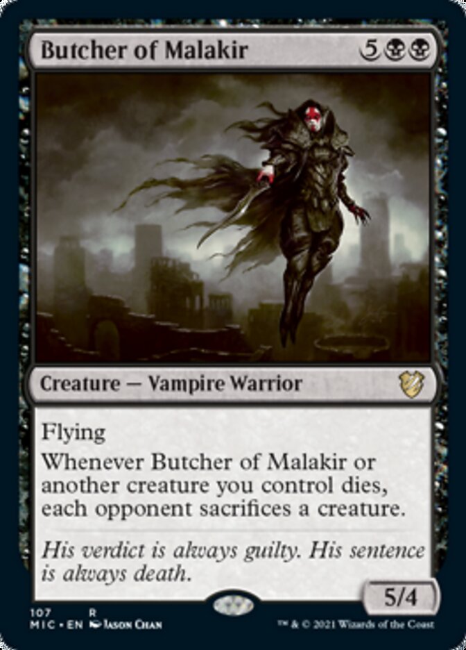 Butcher of Malakir [Innistrad: Midnight Hunt Commander] | Good Games North