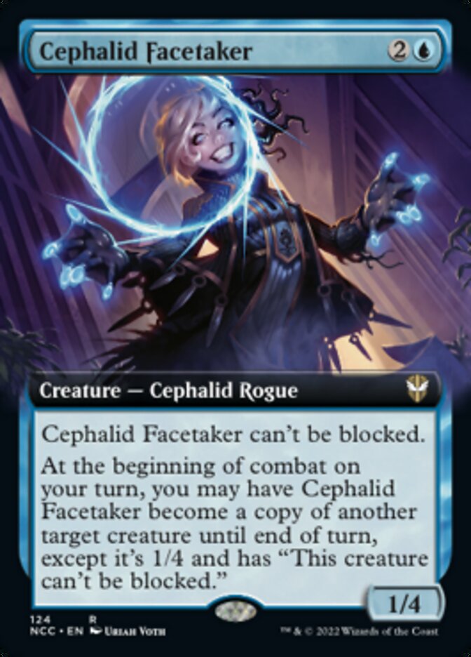 Cephalid Facetaker (Extended Art) [Streets of New Capenna Commander] | Good Games North