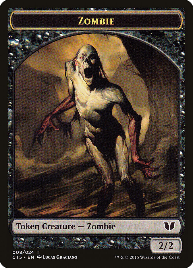 Germ // Zombie Double-Sided Token [Commander 2015 Tokens] | Good Games North
