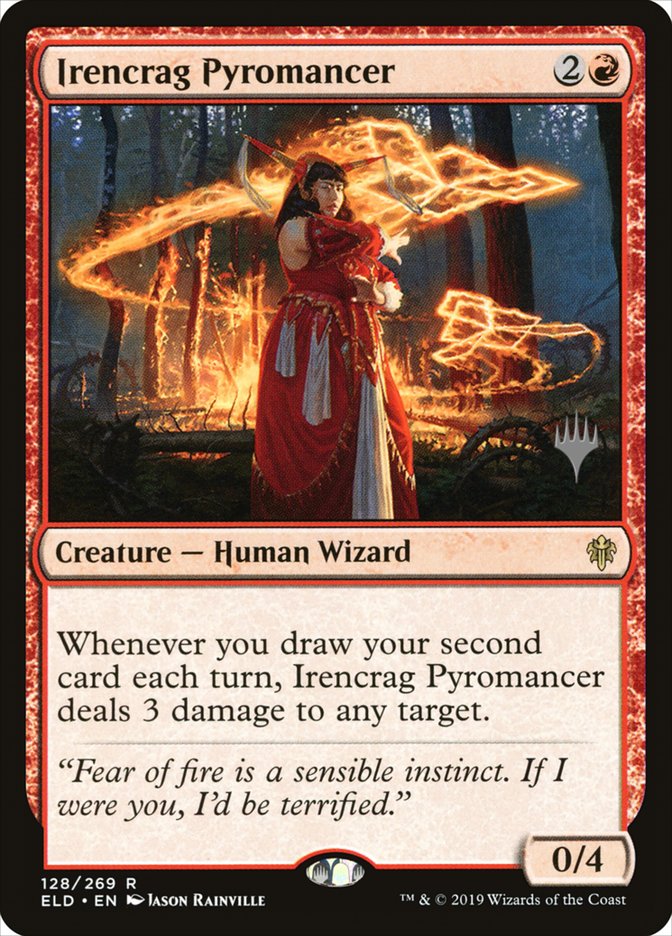 Irencrag Pyromancer (Promo Pack) [Throne of Eldraine Promos] | Good Games North