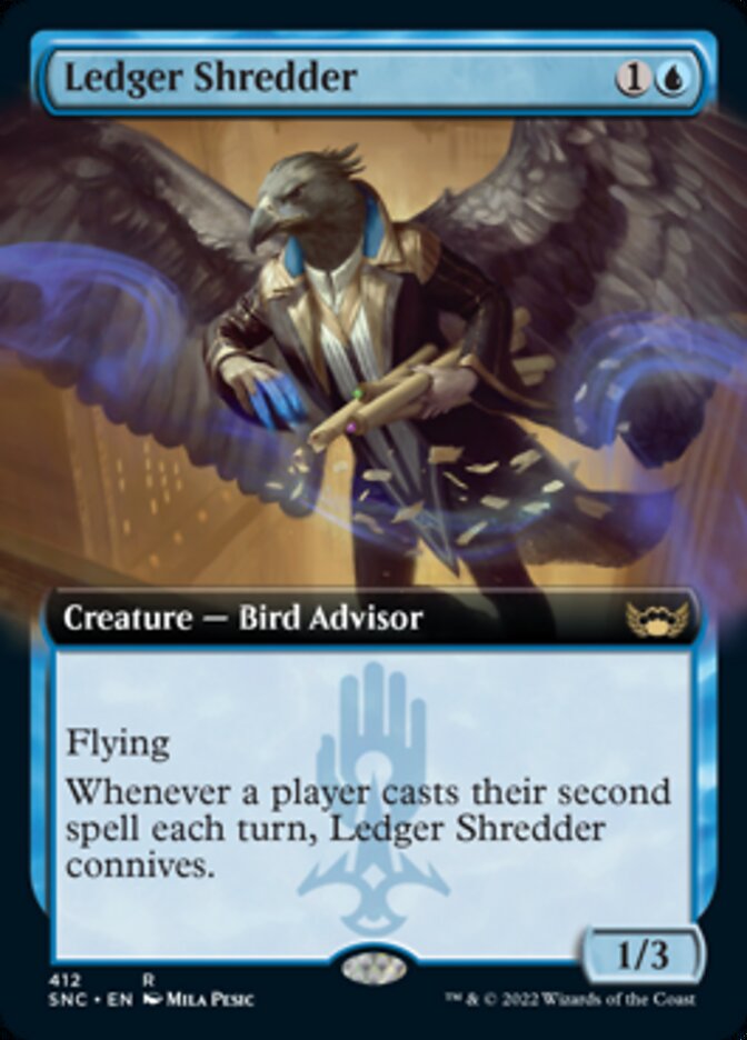 Ledger Shredder (Extended Art) [Streets of New Capenna] | Good Games North