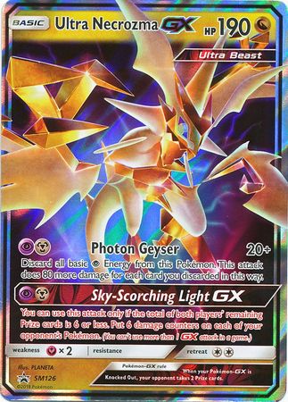 Ultra Necrozma GX (SM126) (Jumbo Card) [Sun & Moon: Black Star Promos] | Good Games North