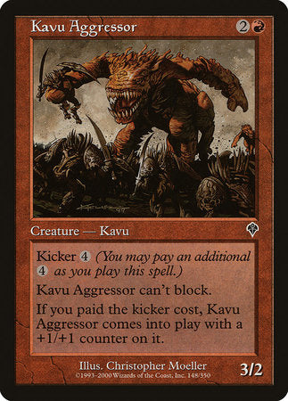 Kavu Aggressor [Invasion] | Good Games North