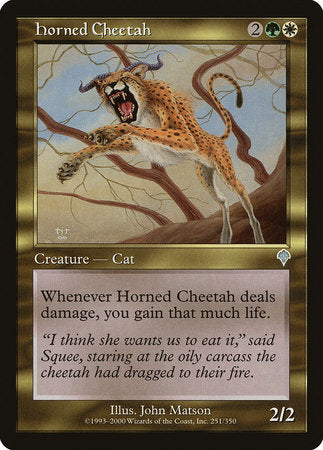 Horned Cheetah [Invasion] | Good Games North