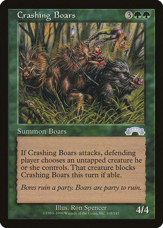 Crashing Boars [Exodus] | Good Games North