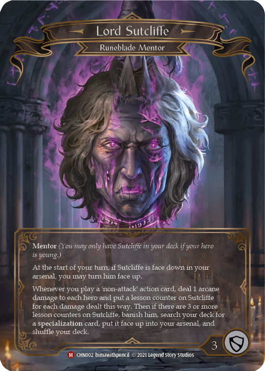 Lord Sutcliffe [CHN002] (Monarch Chane Blitz Deck) | Good Games North