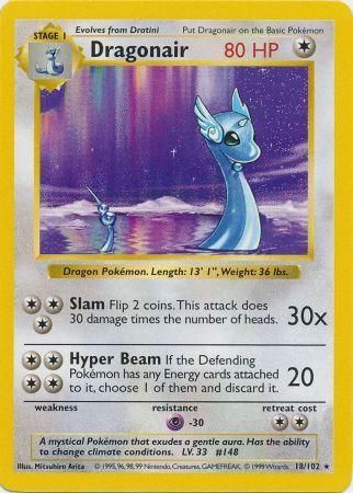 Dragonair (18/102) [Base Set Shadowless Unlimited] | Good Games North