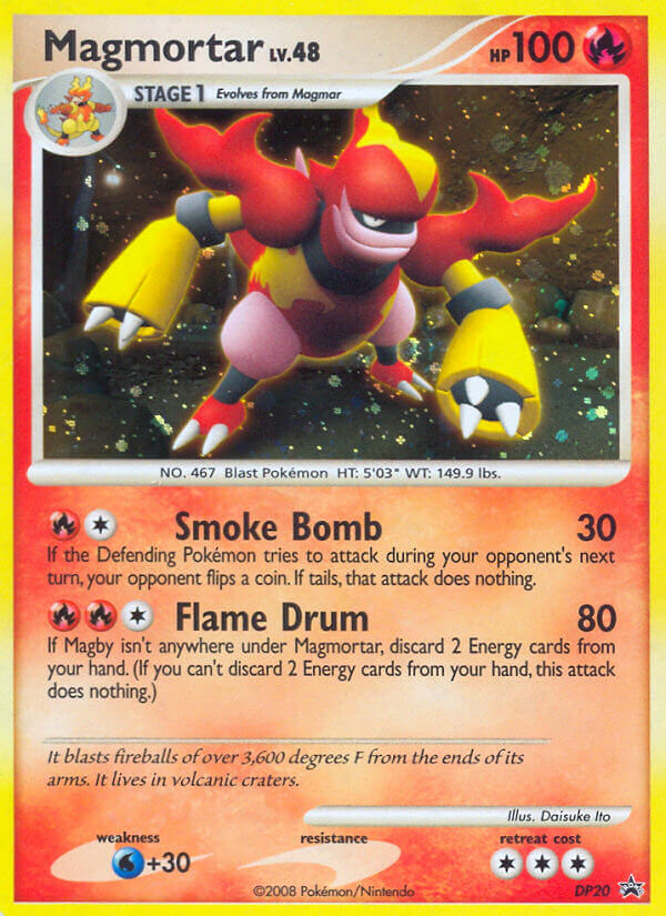 Magmortar (DP20) [Diamond & Pearl: Black Star Promos] | Good Games North