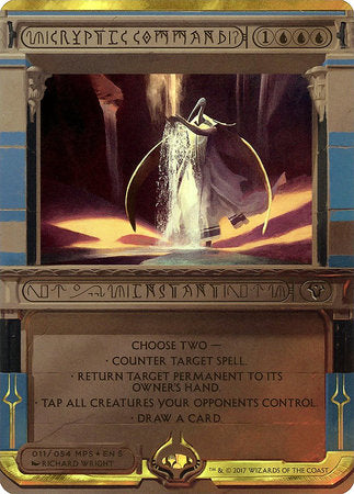 Cryptic Command [Amonkhet Invocations] | Good Games North