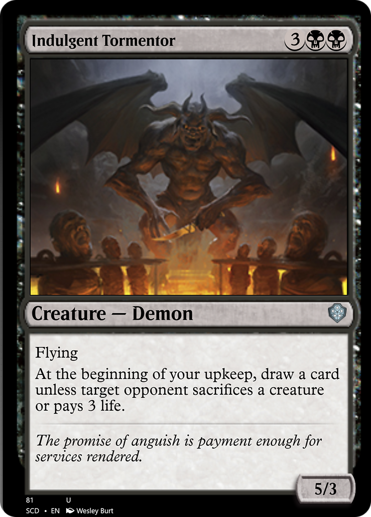 Indulgent Tormentor [Starter Commander Decks] | Good Games North
