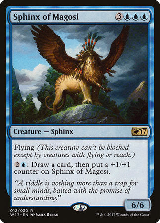 Sphinx of Magosi [Welcome Deck 2017] | Good Games North