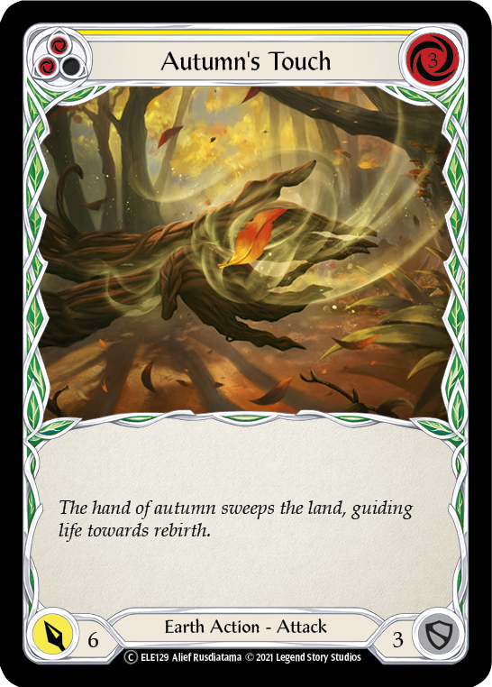 Autumn's Touch (Yellow) [U-ELE129] Unlimited Normal | Good Games North