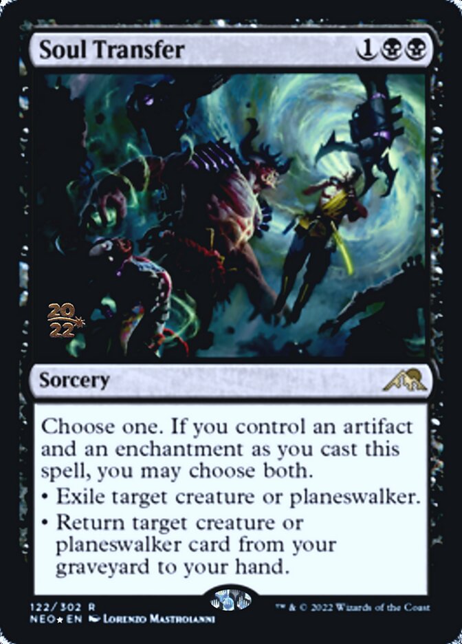 Soul Transfer [Kamigawa: Neon Dynasty Prerelease Promos] | Good Games North